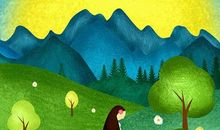 幸福是母亲的陪伴