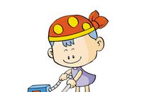 我帮奶奶做家务