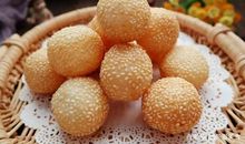 我学会了做麻圆