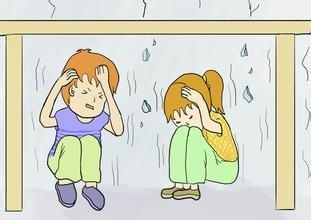 地震来临时
