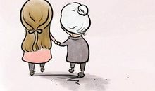 住在母亲的掌心