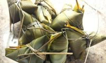 第一次和妈妈包粽子