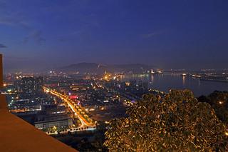 富春江夜景