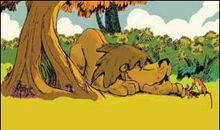 狮子和老鼠妈妈