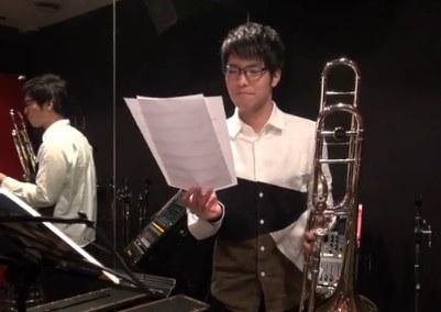 第一次吹长号