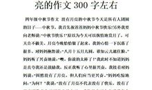 中秋节叙事作文