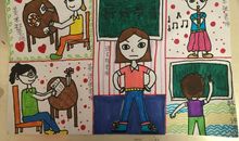 老师对我们的爱