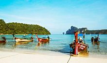 美丽的泰国皮皮岛