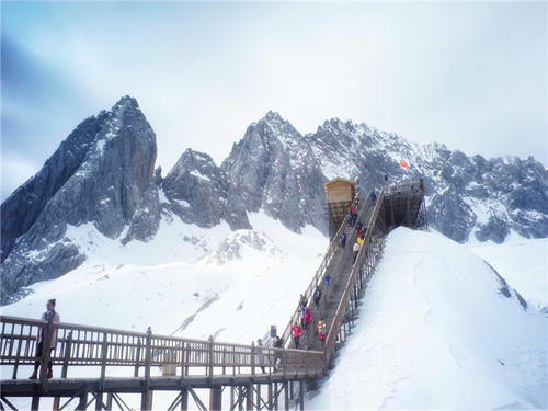 云南玉龙雪山游