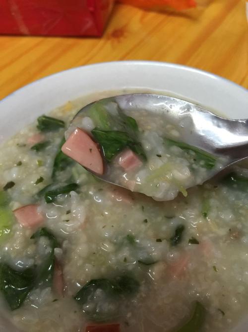 美味的蔬菜粥