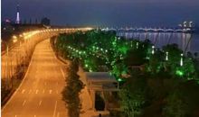 春天的沿江风光带