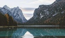 沉醉于大自然中