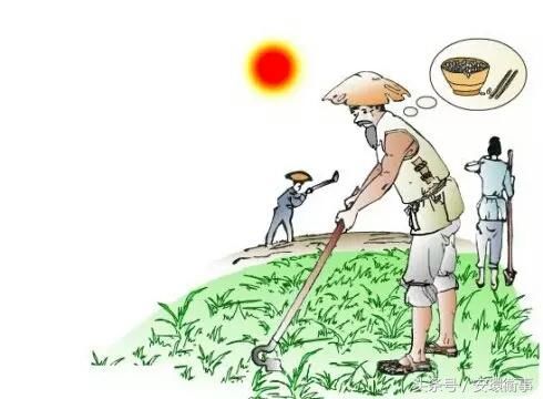 独自倚在绿色的栏杆上，看着秋天的风雨
