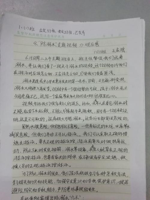 关于溺水预防教育专题的思考