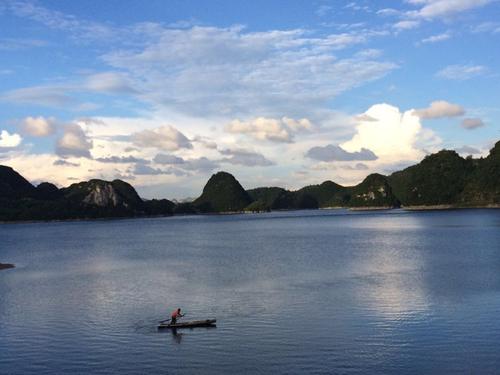 百花湖风景