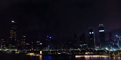 闪烁的星空