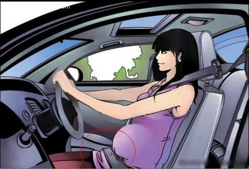妈妈开车