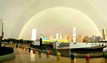 雨过天晴后的彩虹