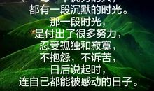 有一种努力叫顽强