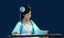 我喜欢弹古筝