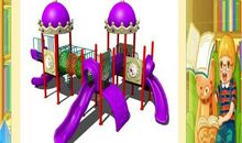 捡来的滑梯看图写话