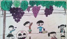 描写葡萄树的作文