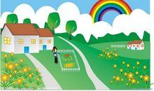 家乡的景物作文油菜