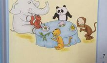 大象请客看图写话