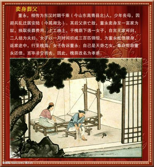 孝顺的故事世代相传