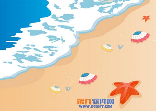 夏天来到海边