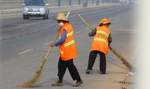 我们身边的环卫工人