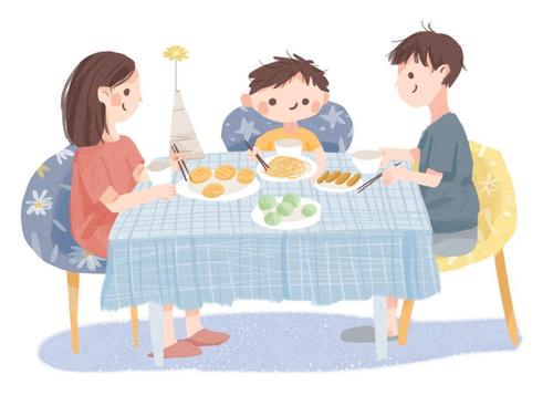 我家的餐桌文化