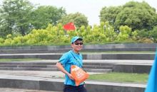 钱塘江边的毅行