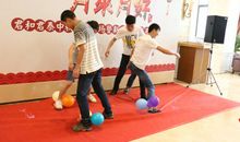 欢乐的夹气球游戏