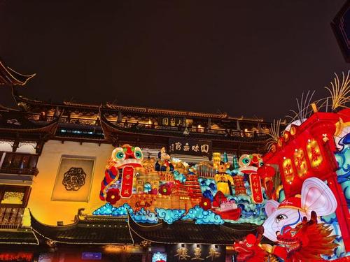 元宵节观景灯笼