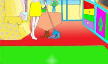 今年我学会了帮妈妈做家务