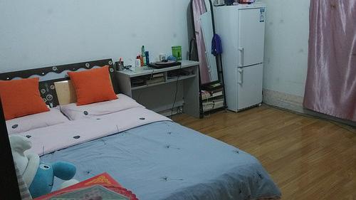 我收拾房间