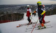 第一次高山滑雪