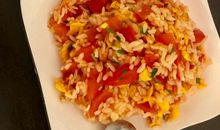 我学会了番茄鸡蛋炒饭