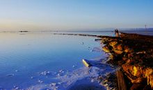 茶卡盐湖的美丽风景