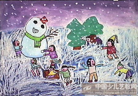 下雪真好玩