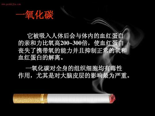 香烟的毒性