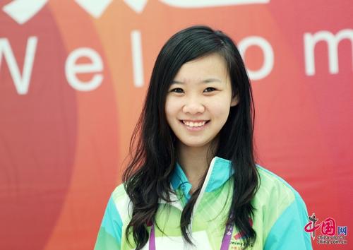 我是一个微笑的志愿者