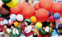 气球带来的快乐