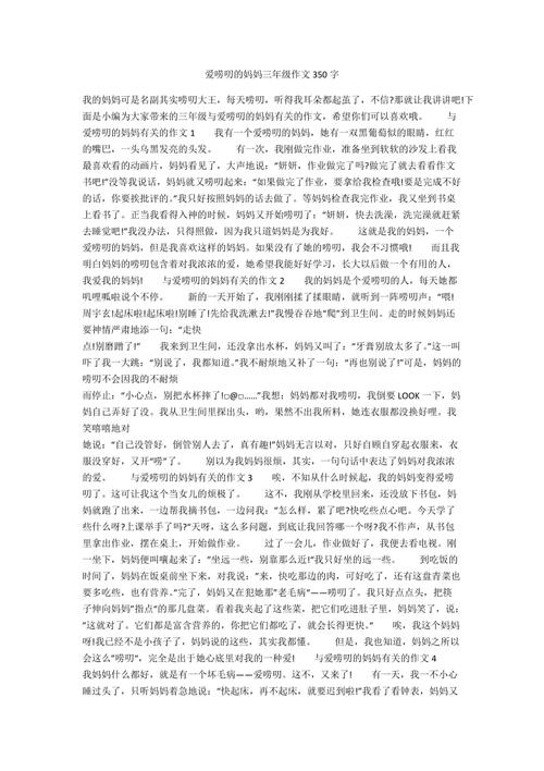母亲的视力_350字