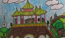 可爱而美丽的家乡