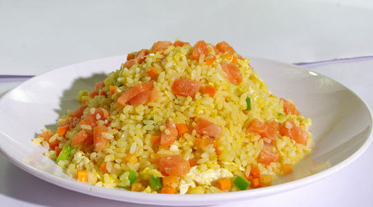 我学会了做炒饭