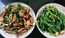 给父母做一顿饭