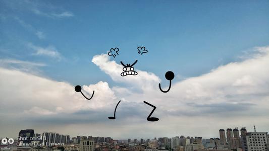 顽皮的云