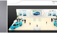 参观新能源汽车展